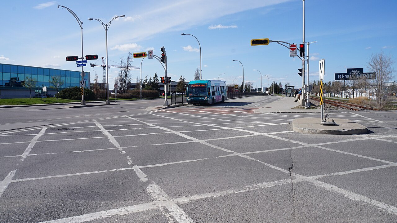 Station du réseau Rapibus à Gatineau